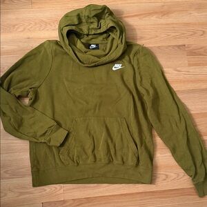 Nike Men's Moss Green Hoodie